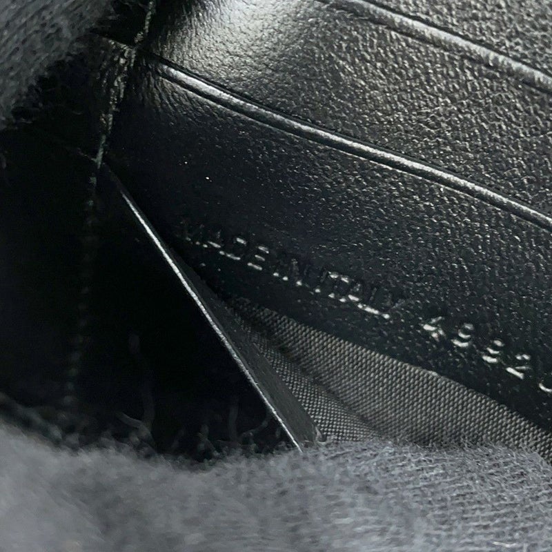 バレンシアガ 長財布 ペーパー スター プリント 499207 BALENCIAGA 黒