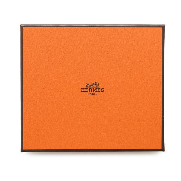 エルメス コインケース アザップコンパクト シルクイン モーヴペール/シルバー金具 エプソン U刻印