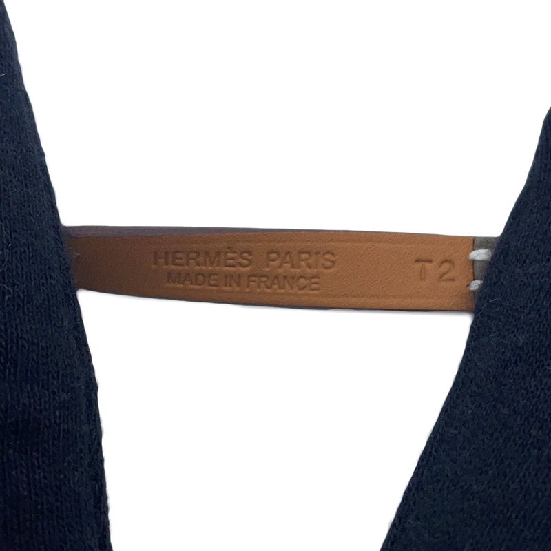 エルメス ブレスレット リヴァル ミニ エトゥープ/ゴールド金具 スイフト サイズT2 B刻印 HERMES