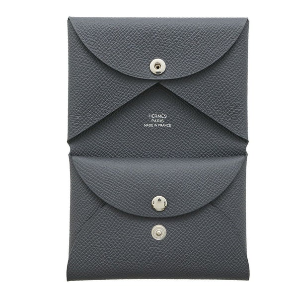 エルメス コインケース カルヴィ デュオ アルドワーズ/シルバー金具 エプソン K刻印