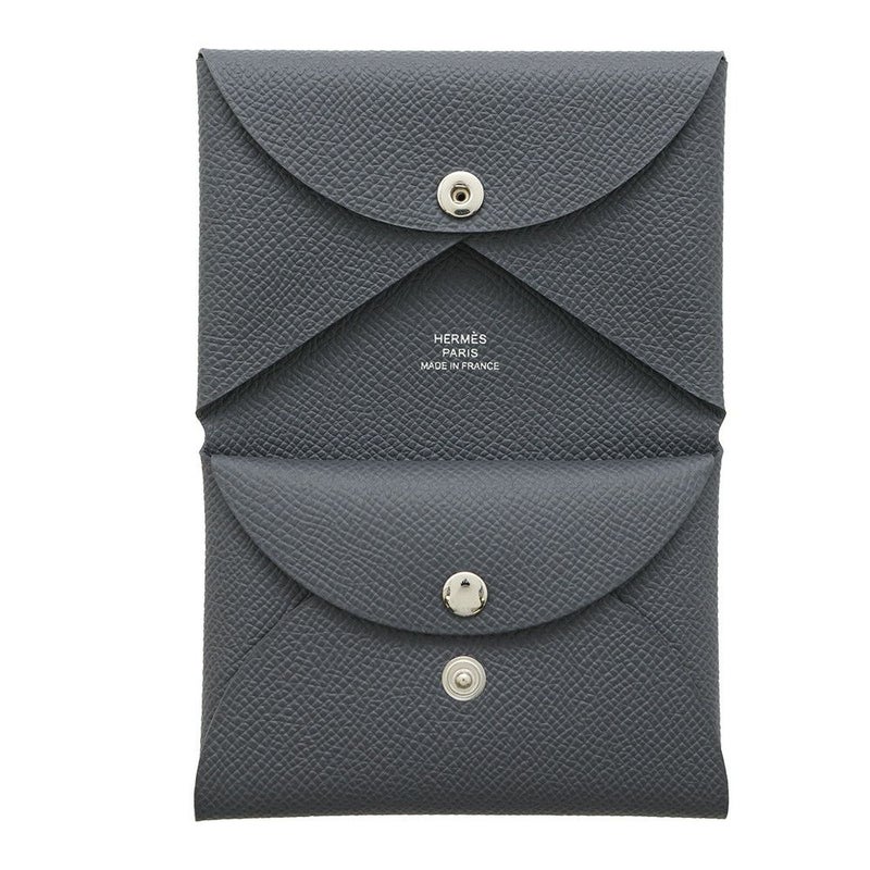 エルメス コインケース カルヴィ デュオ アルドワーズ/シルバー金具 エプソン K刻印
