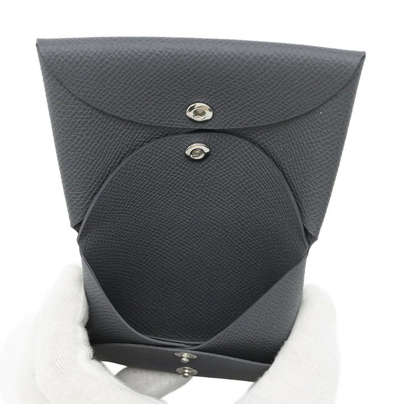 エルメス コインケース カルヴィ デュオ アルドワーズ/シルバー金具 エプソン K刻印