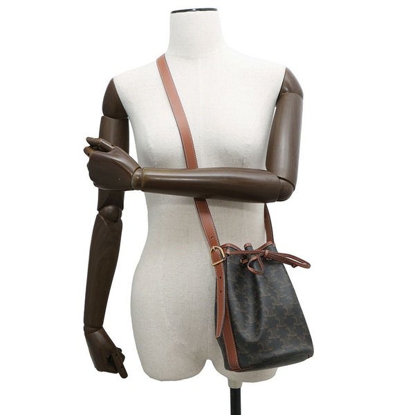 セリーヌ ショルダーバッグ スモール ドローストリングバッグ トリオンフ 191142 CELINE