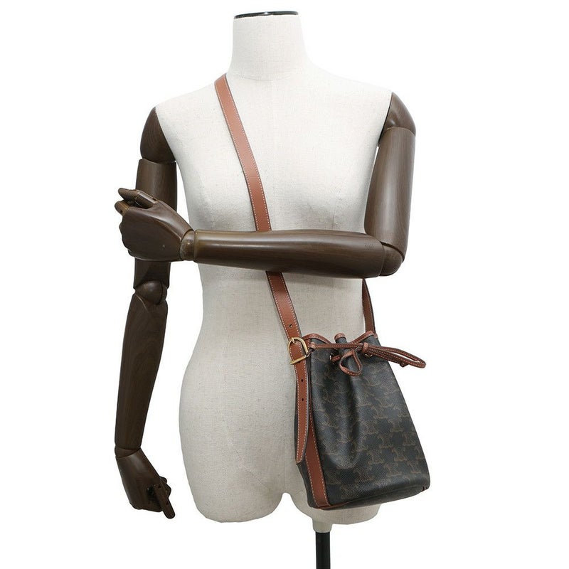 セリーヌ ショルダーバッグ スモール ドローストリングバッグ トリオンフ 191142 CELINE