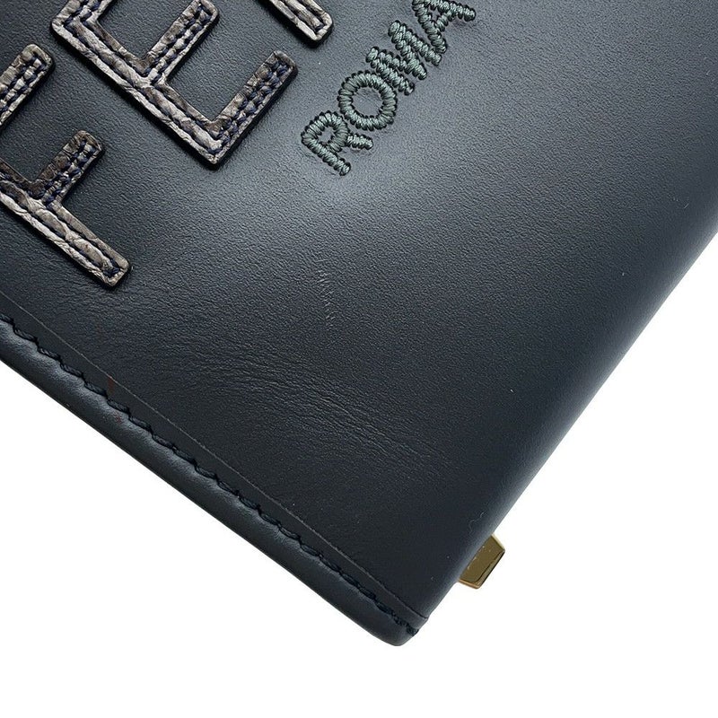 フェンディ ハンドバッグ サンシャイン ショッパー スモール レザー パイソン 8BS051 FENDI 2wayショルダー