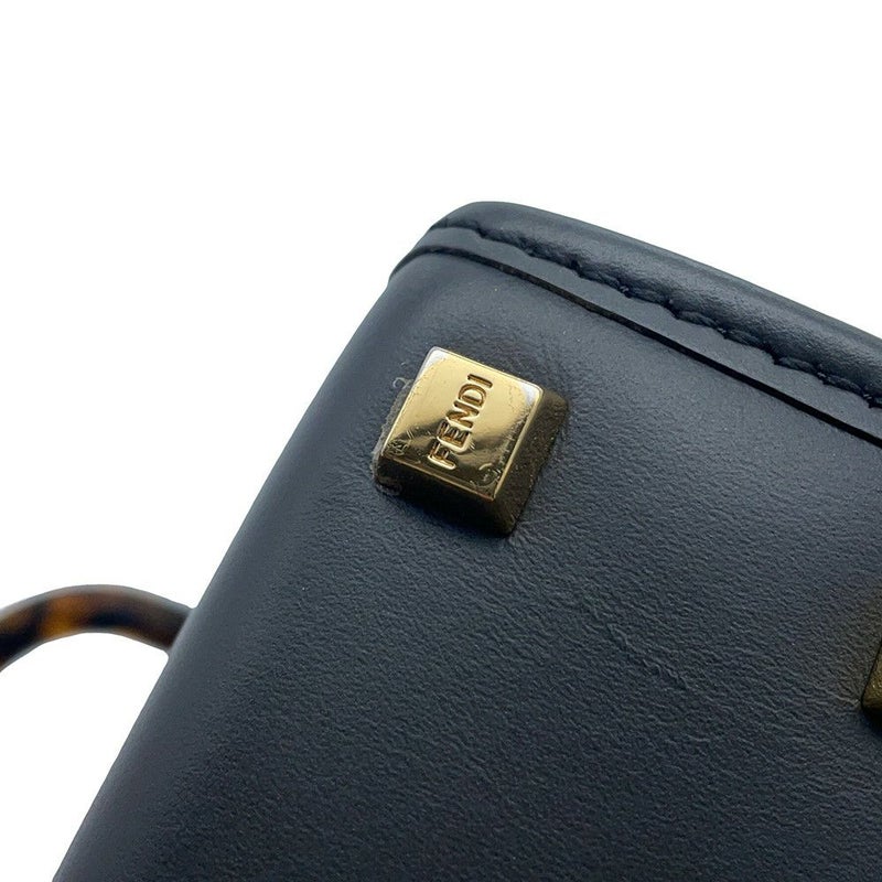 フェンディ ハンドバッグ サンシャイン ショッパー スモール レザー パイソン 8BS051 FENDI 2wayショルダー