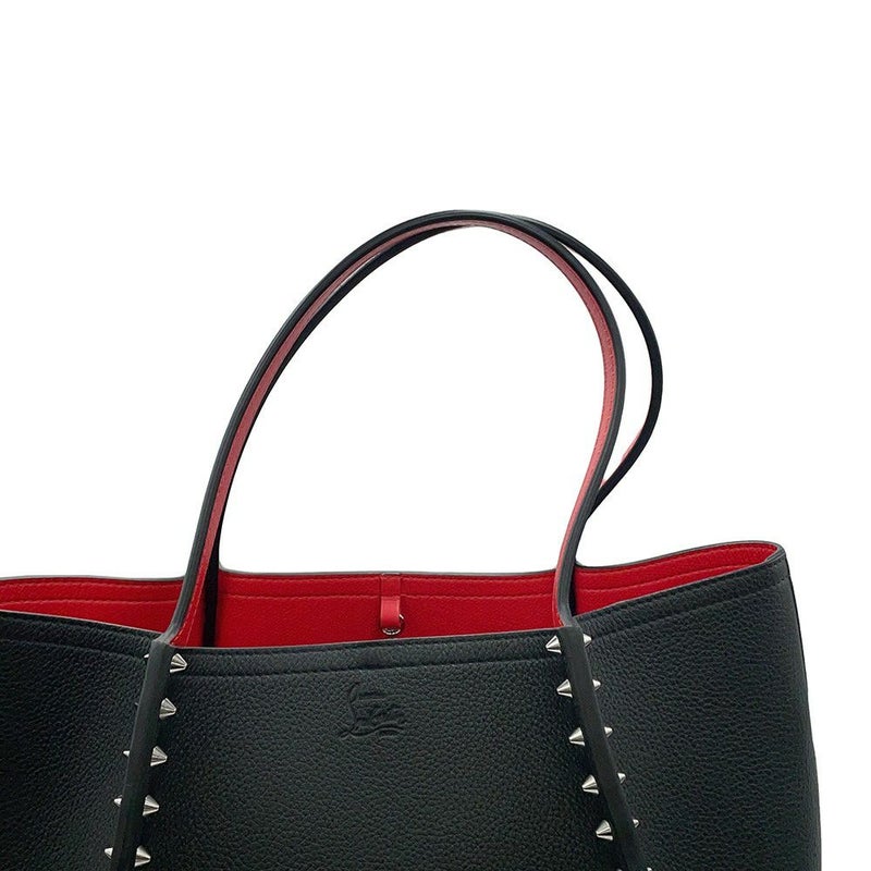 クリスチャン・ルブタン トートバッグ カバロックトート スモール カーフレザー 3205192 Christian Louboutin 黒