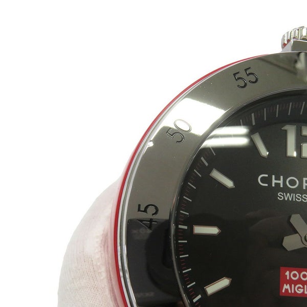 ショパール ヴィンテージ レーシング テーブルクロック 95020-0095 Chopard 置き計 黒文字盤