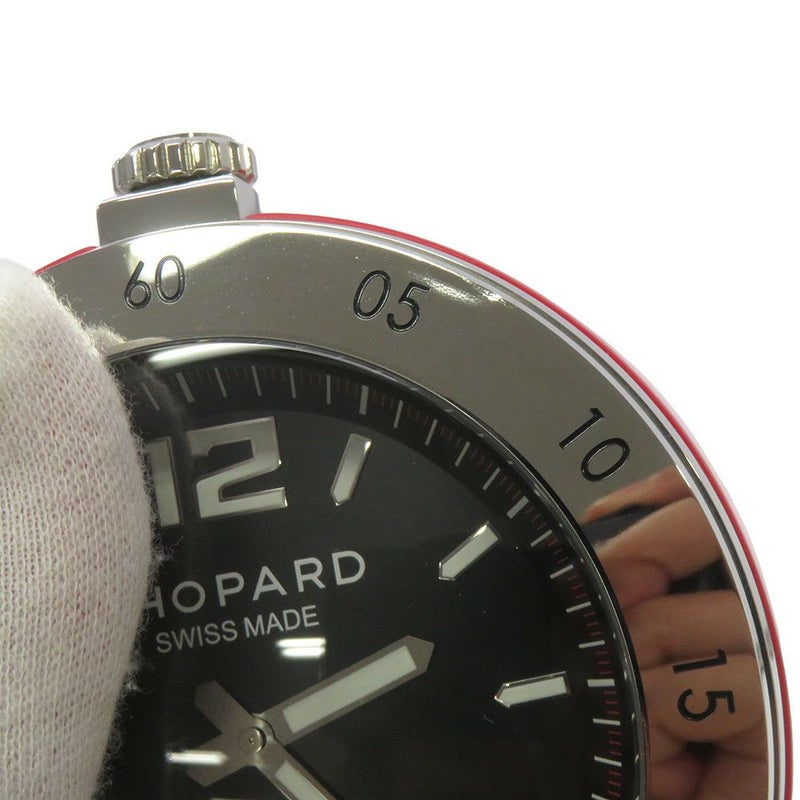 ショパール ヴィンテージ レーシング テーブルクロック 95020-0095 Chopard 置き計 黒文字盤