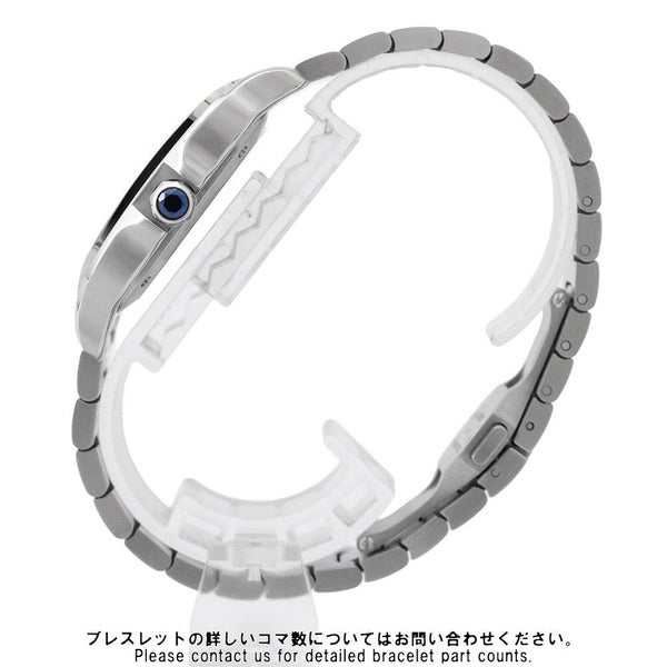 カルティエ サントス ドゥ カルティエ MM WSSA0029 Cartier 腕時計 シルバー文字盤