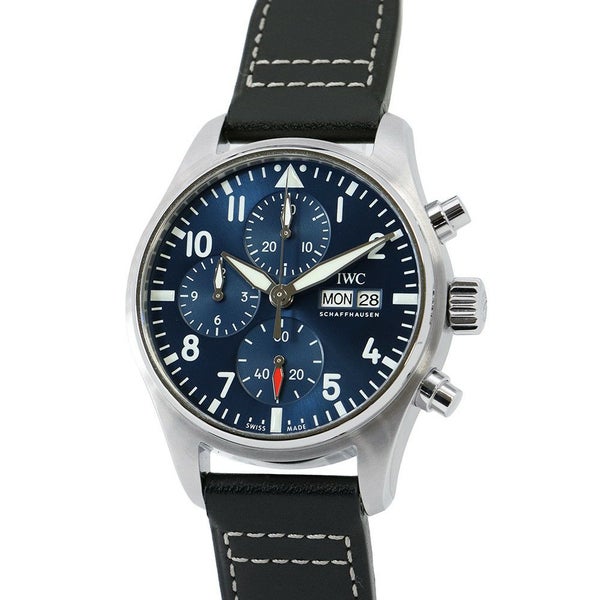 IWC パイロットウォッチ クロノグラフ IW388101 IWC 腕時計 ブルー文字盤