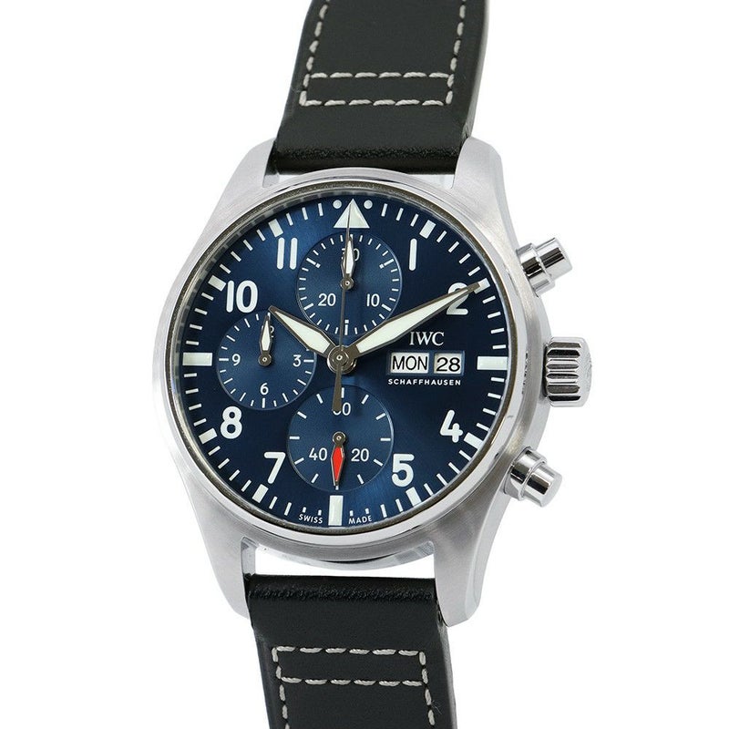 IWC パイロットウォッチ クロノグラフ IW388101 IWC 腕時計 ブルー文字盤
