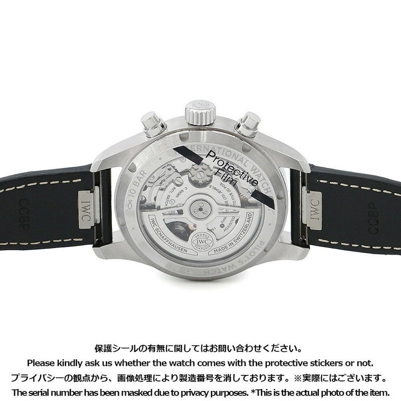 IWC パイロットウォッチ クロノグラフ IW388101 IWC 腕時計 ブルー文字盤