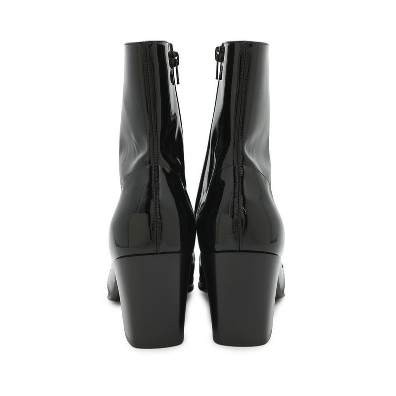 サンローランパリ ブーツ パテントレザー メンズサイズ41 709468 SAINT LAURENT PARIS 靴 黒