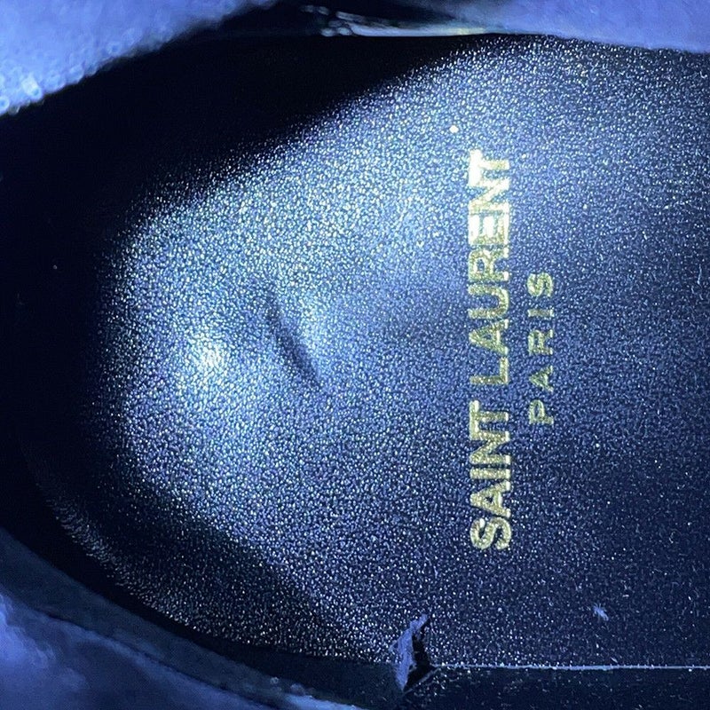 サンローランパリ ブーツ パテントレザー メンズサイズ41 709468 SAINT LAURENT PARIS 靴 黒