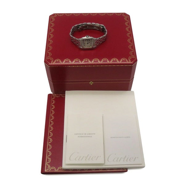カルティエ パンテール SM W25033P5 レディース Cartier 腕時計 シルバー文字盤