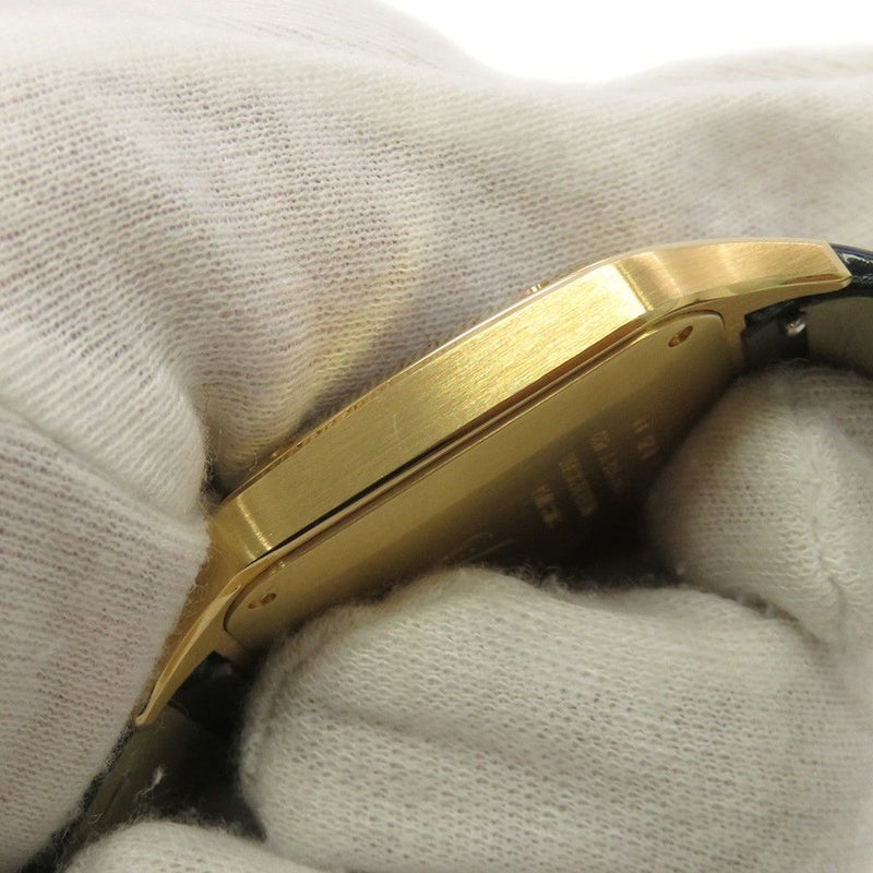 カルティエ サントス デュモン LM WGSA0077 Cartier 腕時計 ブルー文字盤