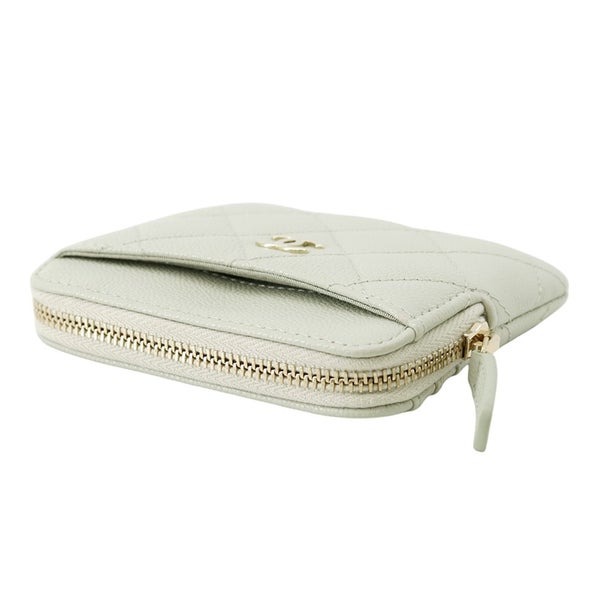 シャネル コインケース マトラッセ ココマーク クラシック ジップ コインパース キャビアスキン AP2061 CHANEL 財布 小銭入れ