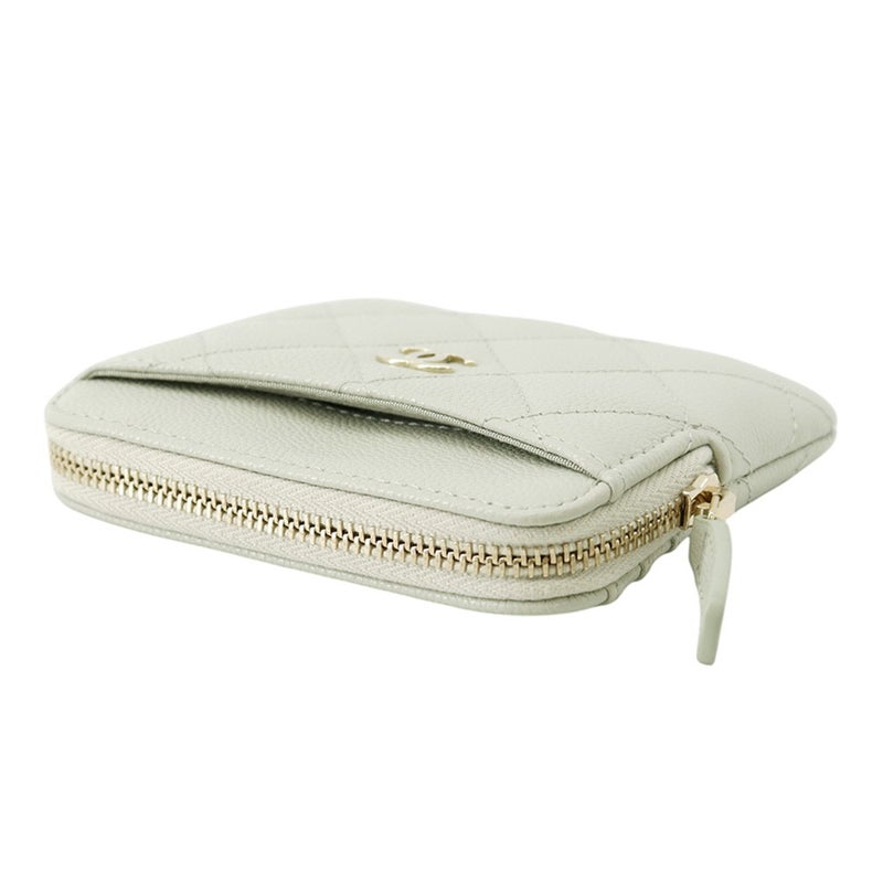 シャネル コインケース マトラッセ ココマーク クラシック ジップ コインパース キャビアスキン AP2061 CHANEL 財布 小銭入れ