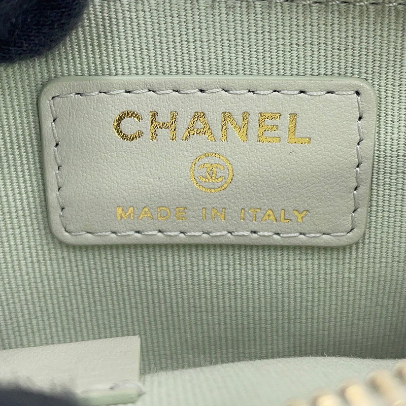 シャネル コインケース マトラッセ ココマーク クラシック ジップ コインパース キャビアスキン AP2061 CHANEL 財布 小銭入れ