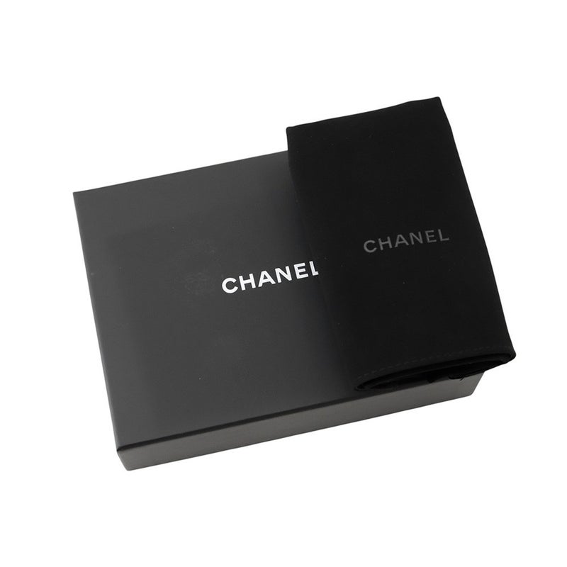 シャネル コインケース マトラッセ ココマーク スター フラグメントケース キャビアスキン AP3732 CHANEL 財布 カードケース