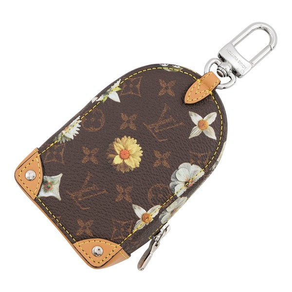 ルイヴィトン バッグチャーム モノグラム・フラワー ポーチ  M03674 LOUIS VUITTON