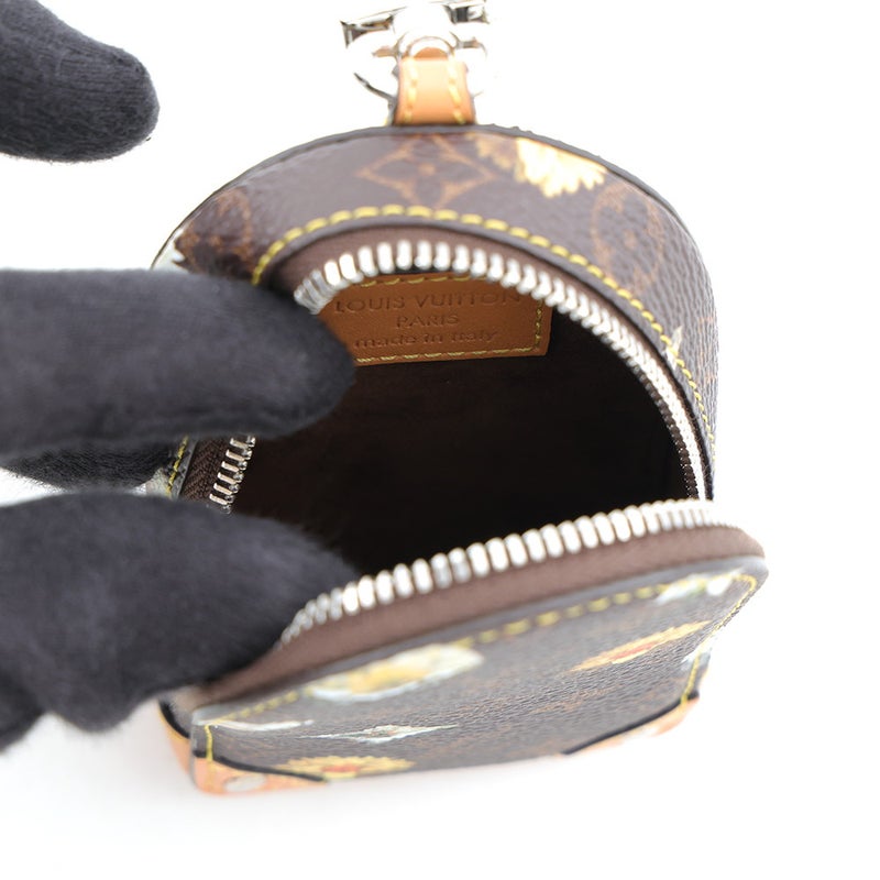 ルイヴィトン バッグチャーム モノグラム・フラワー ポーチ  M03674 LOUIS VUITTON