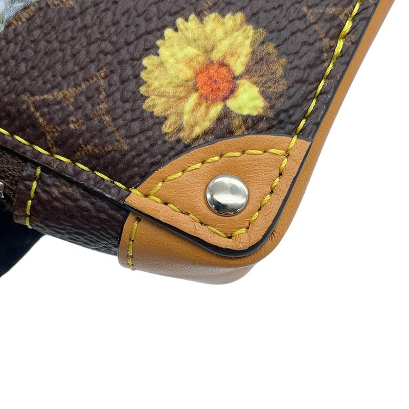 ルイヴィトン バッグチャーム モノグラム・フラワー ポーチ  M03674 LOUIS VUITTON