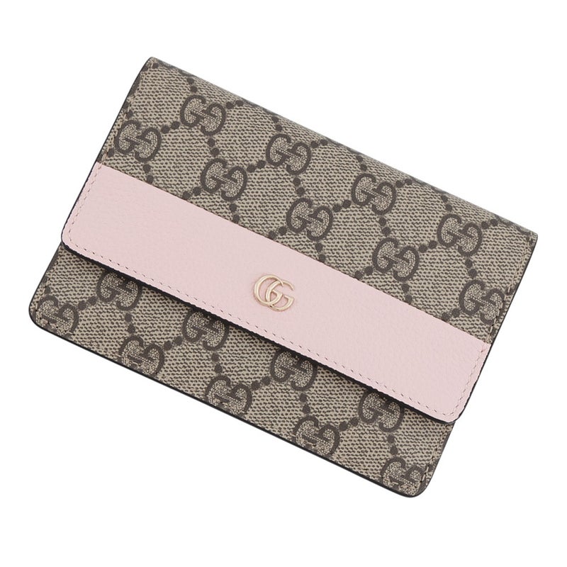 グッチ ポーチ ダブルG ウォレット GGスプリーム レザー 855488 GUCCI カードケース