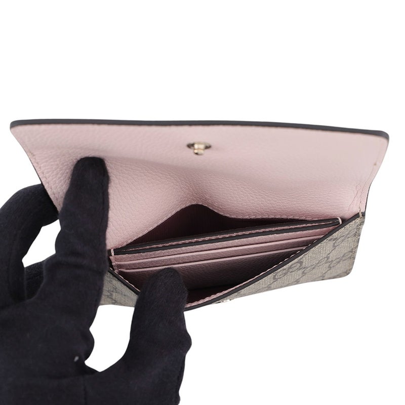 グッチ ポーチ ダブルG ウォレット GGスプリーム レザー 855488 GUCCI カードケース