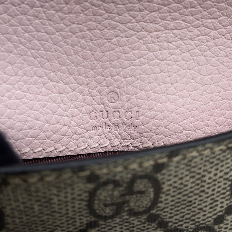 グッチ ポーチ ダブルG ウォレット GGスプリーム レザー 855488 GUCCI カードケース