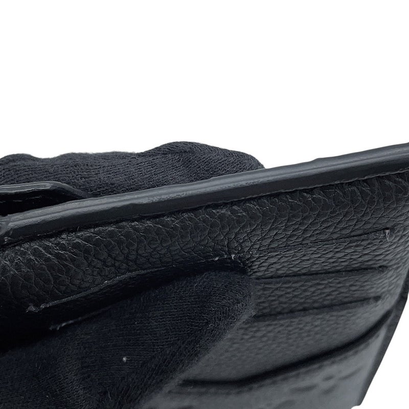 ルイヴィトン コインケース モノグラム アンプラント ポルト カルト・レクト ヴェルソ M69421 LOUIS VUITTON 黒 カードケース