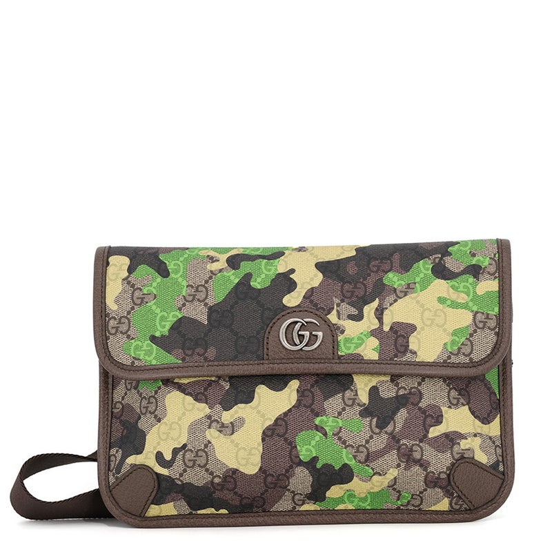 グッチ ボディバッグ カモフラージュ GGスプリーム 752597 GUCCI バッグ ウエストバッグ