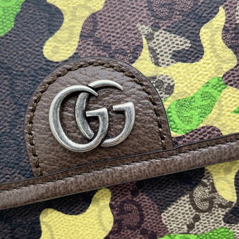 グッチ ボディバッグ カモフラージュ GGスプリーム 752597 GUCCI バッグ ウエストバッグ
