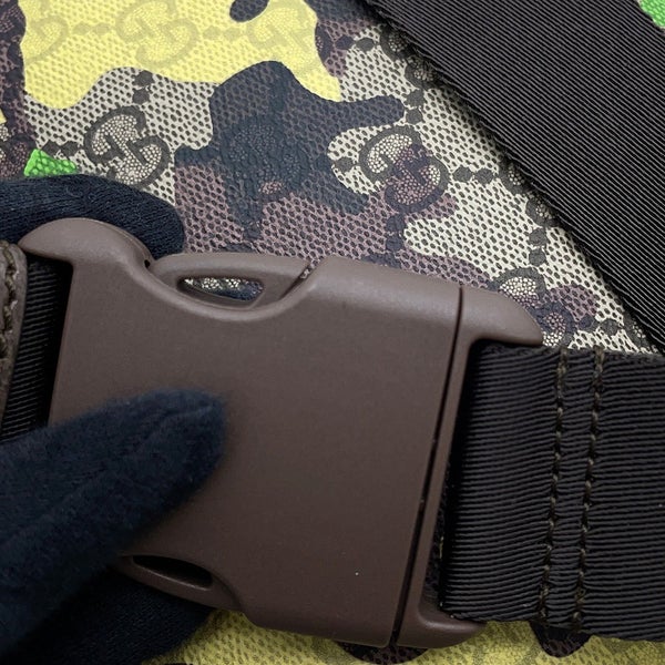 グッチ ボディバッグ カモフラージュ GGスプリーム 752597 GUCCI バッグ ウエストバッグ