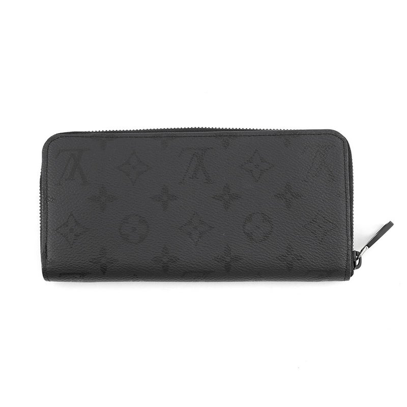 ルイヴィトン 長財布 モノグラム・ミッドナイト ジッピーウォレット･ホリゾンタル M28048 LOUIS VUITTON 財布 黒 ブラック