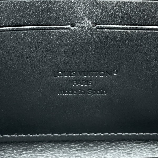 ルイヴィトン 長財布 モノグラム・ミッドナイト ジッピーウォレット･ホリゾンタル M28048 LOUIS VUITTON 財布 黒 ブラック