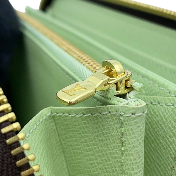 ルイヴィトン 長財布 モノグラム ジッピー・ウォレット M83218 LOUIS VUITTON 抹茶 日本限定