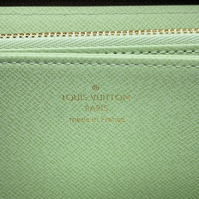 ルイヴィトン 長財布 モノグラム ジッピー・ウォレット M83218 LOUIS VUITTON 抹茶 日本限定