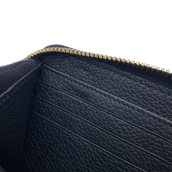 ルイヴィトン 財布 バイカラー モノグラム・アンプラント ジッピー・ウォレット M28794 LOUIS VUITTON 長財布 黒