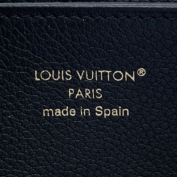 ルイヴィトン 財布 バイカラー モノグラム・アンプラント ジッピー・ウォレット M28794 LOUIS VUITTON 長財布 黒