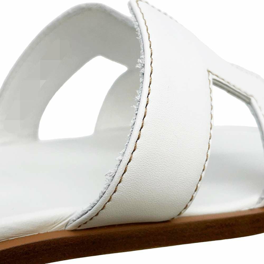 エルメス サンダル オラン レザー レディースサイズ35 1/2 HERMES 靴
