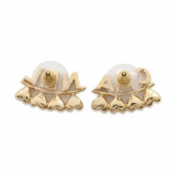 シャネル ピアス ロゴ ラインストーン ハート B23 P ABA271 CHANEL アクセサリー