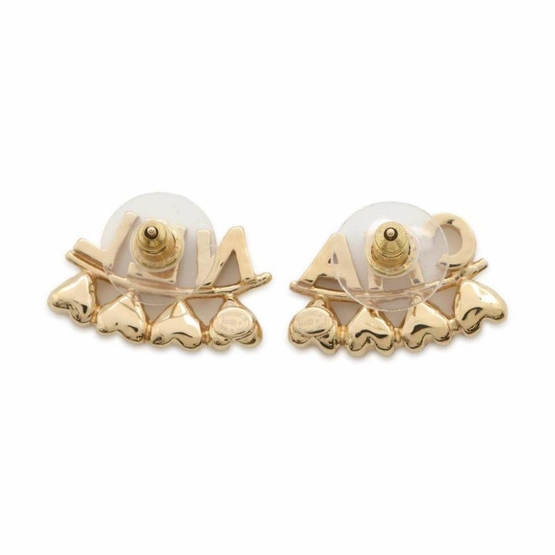 シャネル ピアス ロゴ ラインストーン ハート B23 P ABA271 CHANEL アクセサリー