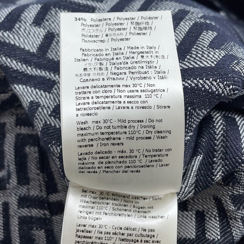 フェンディ パンツ エンブロイダリーFFロゴ バミューダショートパンツ メンズサイズ35 FLP307 AMZ3 FENDI