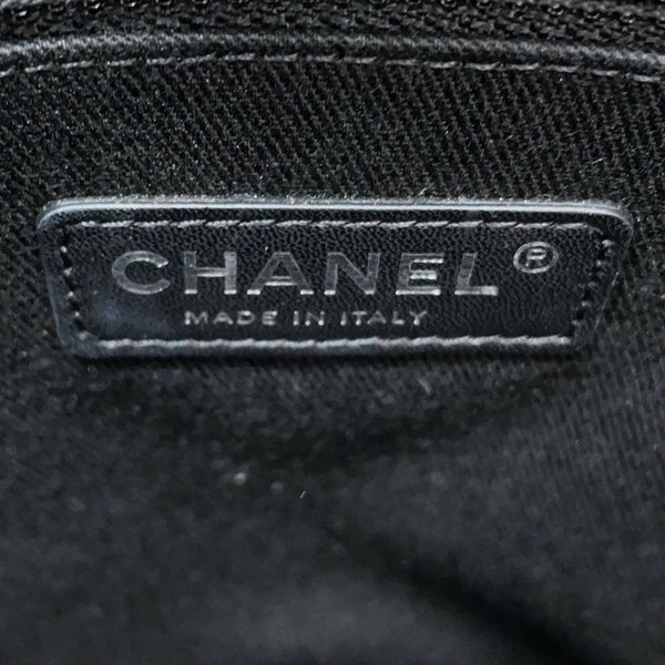 シャネル トートバッグ ドーヴィルライン ミディアム ショッピングバッグ ココマーク A67001 CHANEL チェーントート 黒