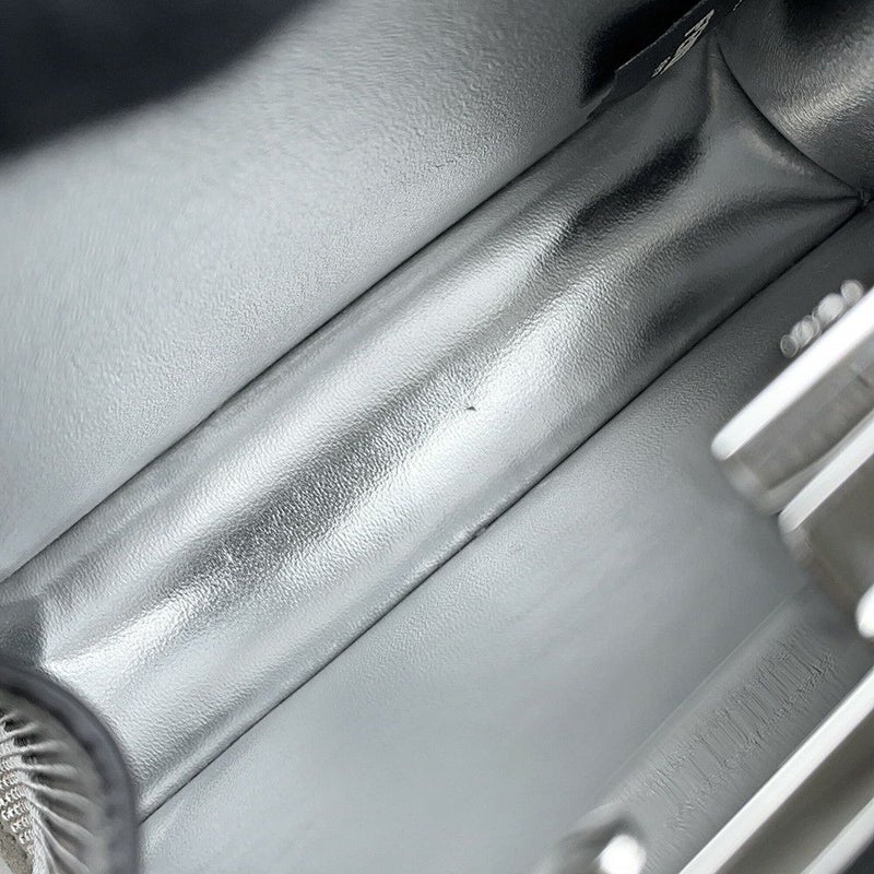 フェンディ ハンドバッグ ピーカブーアイシーユー クリスタルFF プチ 8BN335 FENDI 2wayショルダーバッグ ファミリーセール品