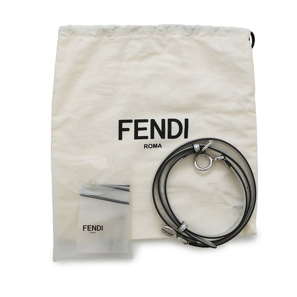 フェンディ ハンドバッグ ピーカブーアイシーユー クリスタルFF プチ 8BN335 FENDI 2wayショルダーバッグ ファミリーセール品