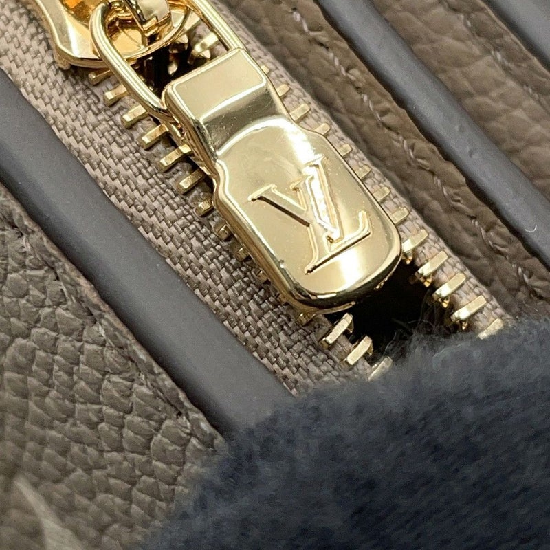 ルイヴィトン 二つ折り財布 モノグラム・アンプラント ポルトフォイユ・クレア M82370 LOUIS VUITTON グレージュ