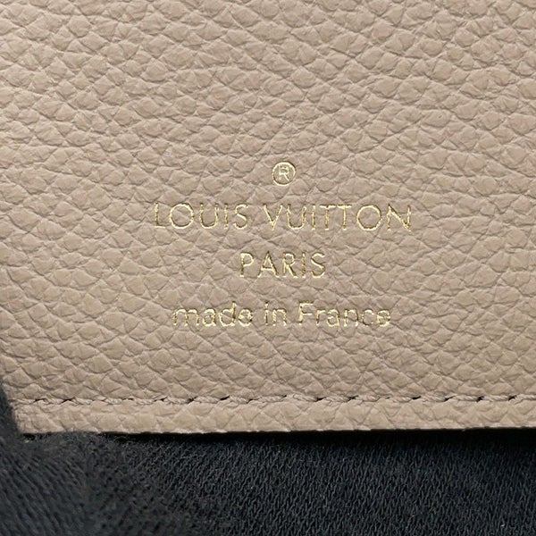 ルイヴィトン 二つ折り財布 モノグラム・アンプラント ポルトフォイユ・クレア M82370 LOUIS VUITTON グレージュ